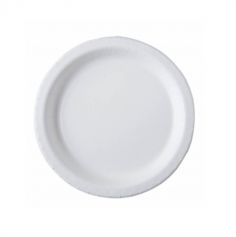 assiettes-blanches-biodegradable | jourdefete.com