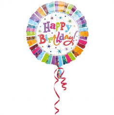 Ballon Hélium - Happy Birthday !