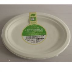 assiette-ovale-bio-recyclable-environnement | jourdefete.com