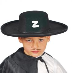 Chapeau de Zorro en Feutre Enfant