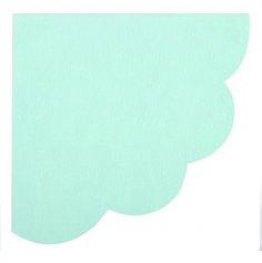 16 serviettes papier a motifs embossees - Bleu | jourdefete.com