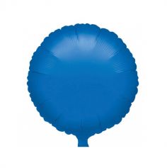 Ballon Hélium Rond Bleu