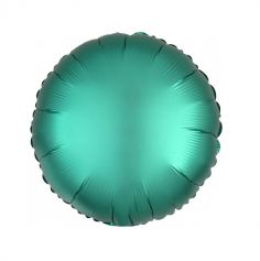 Ballon Hélium Rond Satiné Vert Jade