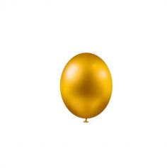25 Ballons de baudruche métallisés - Doré | jourdefete.com