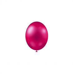 25 Ballons de baudruche métallisés - Fuchsia | jourdefete.com