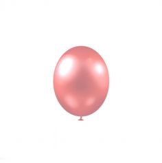 25 Ballons de baudruche métallisés - Couleur Rose Gold