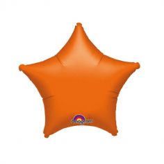 Ballon Hélium Etoile Orange - 48 cm
