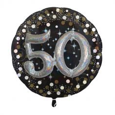 Ballon Métallique Hélium - 50 ans