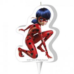 Bougie 2D - Miraculous "Ladybug"