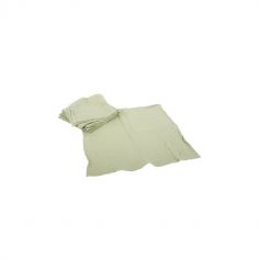 4 serviettes en gaze de coton couleur vert sauge | jourdefete.com