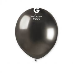 50 ballons shiny gris sidéral| jourdefete.com