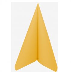 50 serviettes voie sèche couleur bouton d'or de 40 cm | jourdefete.com