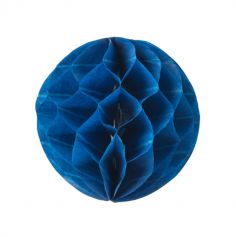 8 boules alvéolées – Bleu marine
