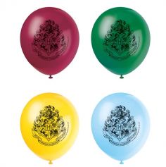 8 ballons latex harry potter 30,4 cm