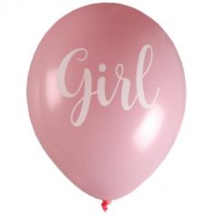 8 Ballons en latex - Girl or Boy ? - Couleur au Choix