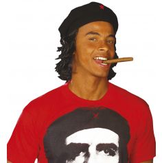 Bérêt Guevara avec Cheveux 