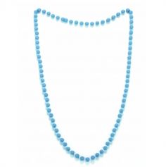 Collier de Perles - Bleu