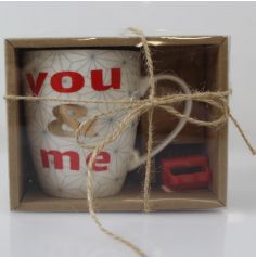 Mug avec Râpe à Chocolat – You and Me