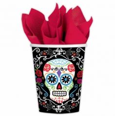 Pack 10 Gobelets Day Of The Dead