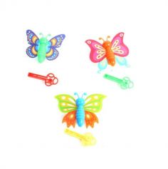 Papillon avec lanceur couleur aléatoire