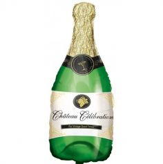 Ballon Bouteille de Champagne Supershape™ - 91 cm