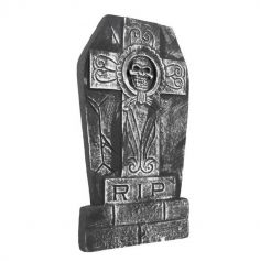 pierre tombale RIP 50 cm en polystyrene | jourdefete.com