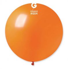 Ballon géant rond orange | jourdefete.com