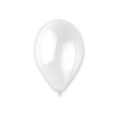 100 Ballons de baudruche - Transparent - 30 cm