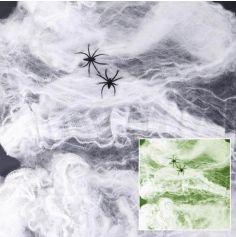 toile d'araignée phosphorescente de 50 g | jourdefete.com