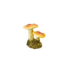 champignons girolles en resine | jourdefete.com