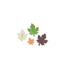 16 confettis table bois feuilles automnes | jourdefete.com
