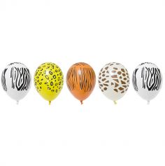 ballons-jungle-safari-imprime-29cm|jourdefete.com