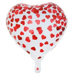 Ballon en Aluminium - Saint-Valentin - Diamètre 45 cm | jourdefete.com
