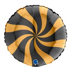ballon en aluminium tourbillon de 46 cm couleur au choix | jourdefete.com