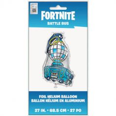 Ballon hélium en aluminium - Fortnite - Bus de combat