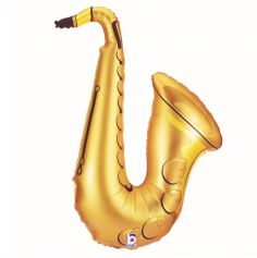 Ballon en aluminium Saxophone - 94 cm