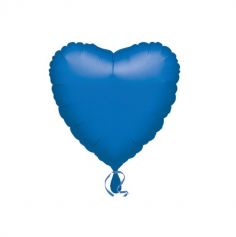 Ballon Hélium Cœur Bleu