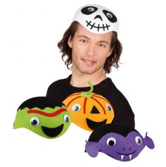 Chapeau Demi-Tête Halloween Adulte