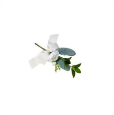 branche-pivoines-blanches-ruban-blanc-decoration | jourdefete.com