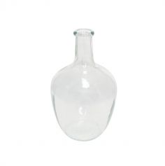 vase verre transparent rond | jourdefete.com