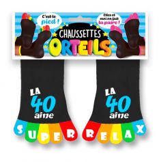 Chaussettes-à-orteils-40ans | jourdefete.com
