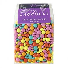 Dragées Mini Lentilles Chocolat 500 gr – Multicolores