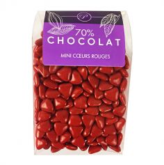Dragées Mini Coeurs Chocolat 500 gr – Rouge