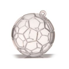 Contenants à dragées transparents ballons football