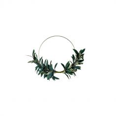 couronne-olivier-decoration-evenement-salle-table-metal-vegetal | jourdefete.com