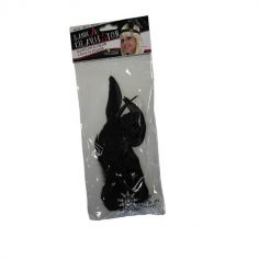 bandeau charleston à plumes noires | jourdefete.com