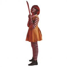 Déguisement de Clown Burger - Halloween - Fille - Taille au Choix