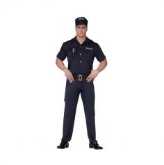 deguisement de policier homme taille au choix | jourdefete.com