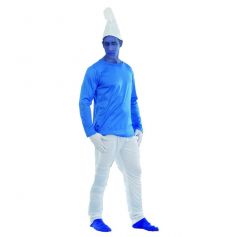 déguisement de bonhomme bleu pour homme | jourdefete.com