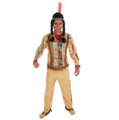Deguisement Homme - Indien 3 Pieces - Taille au Choix | jourdefete.com